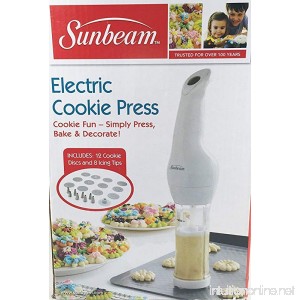 Sunbeam Electric Cookie Press - B007ODZ7JU